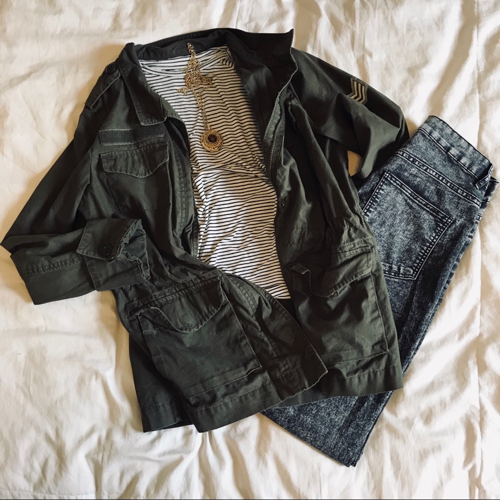 American Eagle Soft & Sexy Stripe Tee